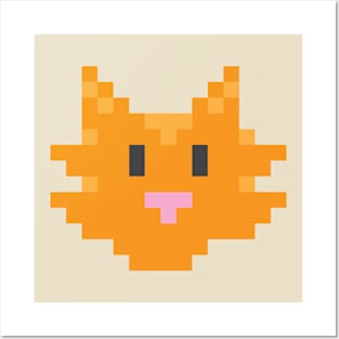 Orange Cat Posters and Art